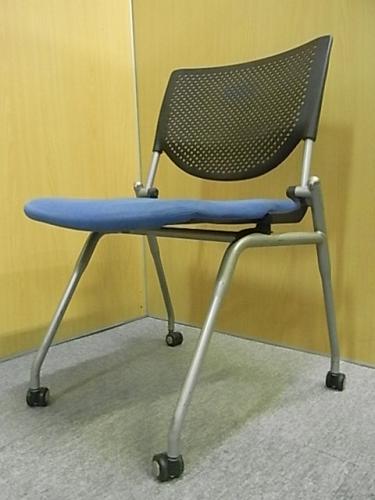 【状態良好】ネスティングチェア■プロスタックシリーズ　〜シンプルで使いやすい〜【中古　オフィス家具　イス　チェア】【会議チェア】
                                    中古
            