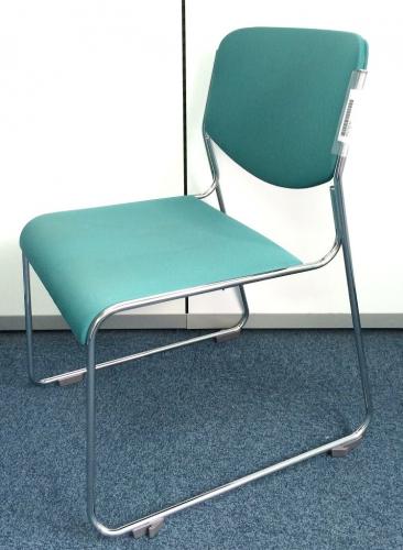 ■スタッキングチェア　■コクヨ　■グリーン　M852N【会議チェア】
                                    中古
            