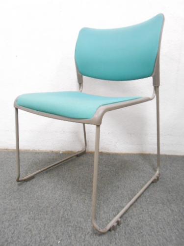 ■スタッキングチェア　■グリーン　■オカムラ　【ロット】【会議チェア】
                        
                                    中古
            
