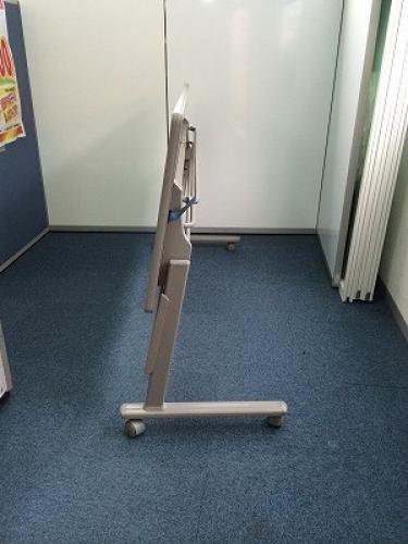 ■サイドスタックテーブル　幕板あり　■オカムラ　■ニューグレー
                                    中古
            