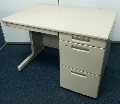 中古】旧BSシリーズ コクヨ/KOKUYO 片袖机 104140 - 中古オフィス家具 