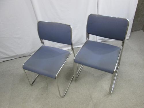 内田製スタックチェア４脚セット【会議チェア】
                                    中古
            