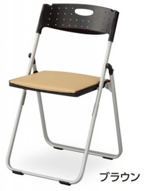 【新品】CAL-X CAL-XS02M-V アイリスチトセ パイプイス・折りたたみ椅子 105593