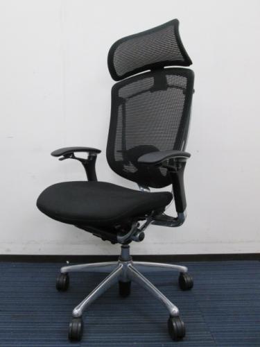 【Contessa 】コンテッサチェア　大型ヘッドレスト付<br>【オカムラ製】【ヘッドレスト】【CM92AB-FBF1】【ポリッシュフレーム】【アジャストアーム】【背：メッシュ　座：クッション】【高級チェア】【OAチェア】
                        
                                    中古
            