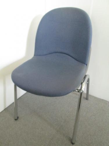 ミーティングチェア　ブルー【会議チェア】
                        
                                    中古
            