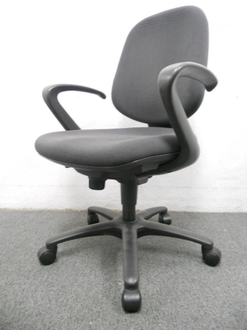 中古】SXチェア オカムラ/okamura 肘付ローバックチェア 107573 - 中古