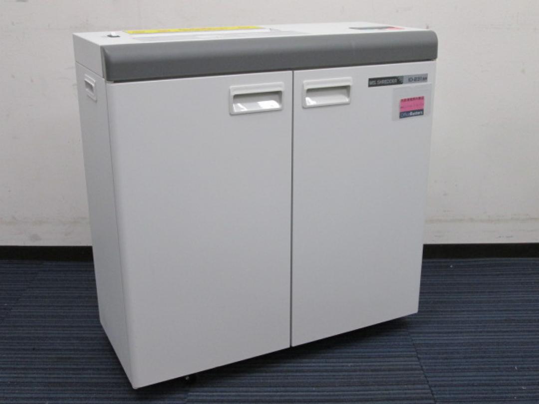 【裁断音有り（ｼｬﾘｼｬﾘ音）】ID231SR　【中古シュレッダー】
                        IDシリーズ
                                    中古
            