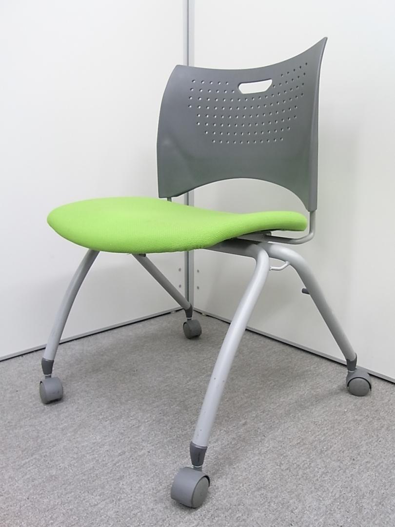 【キャスター付き】会議チェア　ミーティングチェア　スタッキング収納可能
                        
                                    中古
            