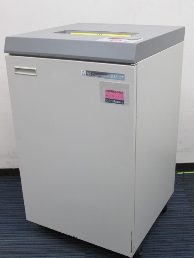 【訳アリ】【持ち帰りで5％OFF】【中古シュレッダー】大型シュレッダー（A3対応） スパイラルカット　【安心の明光商会製　ID431CPS】
                        IDシリーズ
                                    中古
            