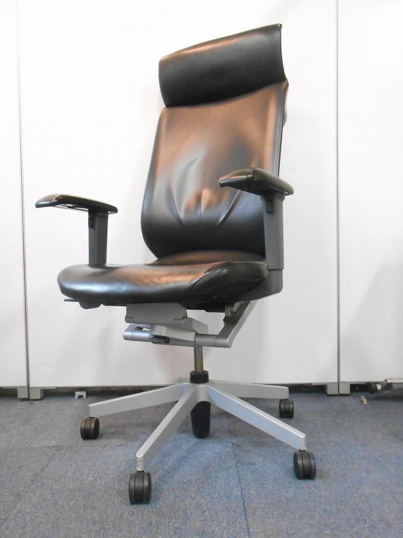 中古】アガタAチェア CR-G1252 コクヨ/KOKUYO 肘付ハイバック