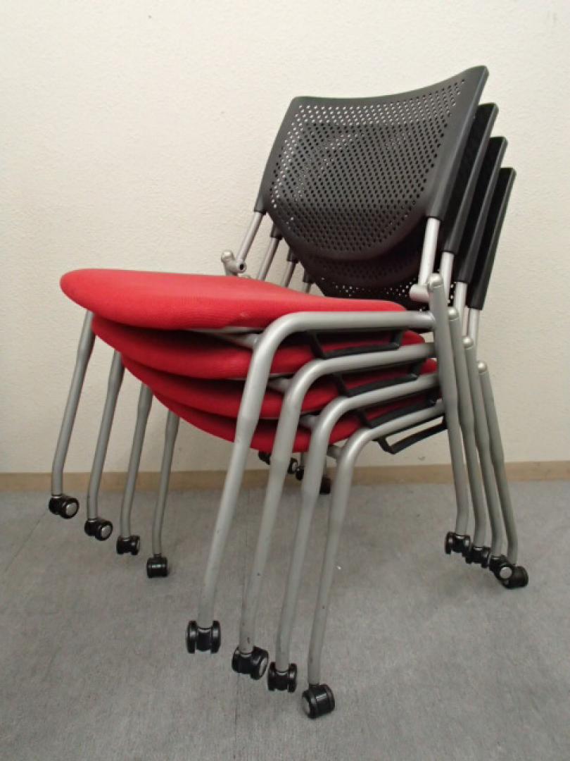 ミーティングチェア｜オカムラ製｜4脚セット｜プロスタック【セット商品】
                        プロスタック
                                    中古
            