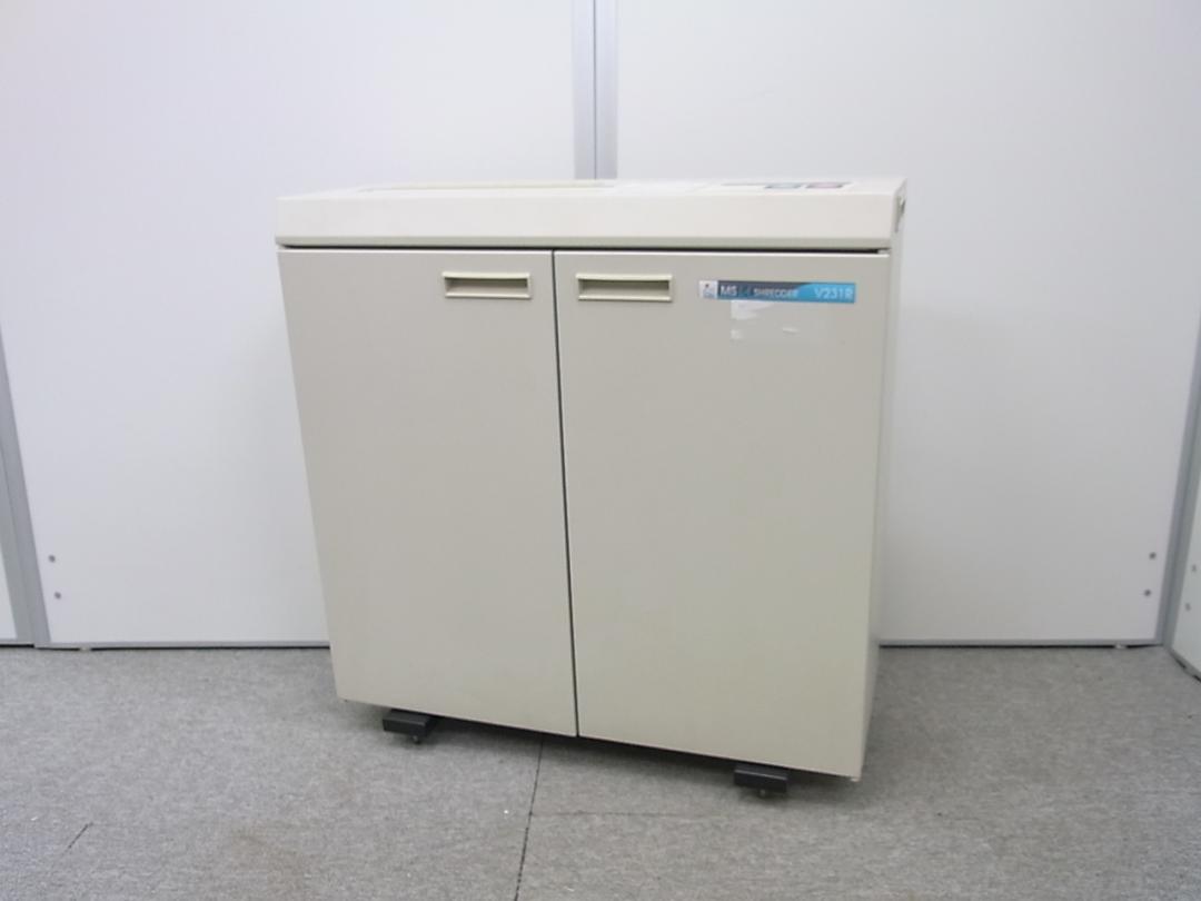 【初期導入マシンに最適！】【同時裁断数7～12枚】邪魔にならないスリムタイプ　シュレッダー
                        
                                    中古
            