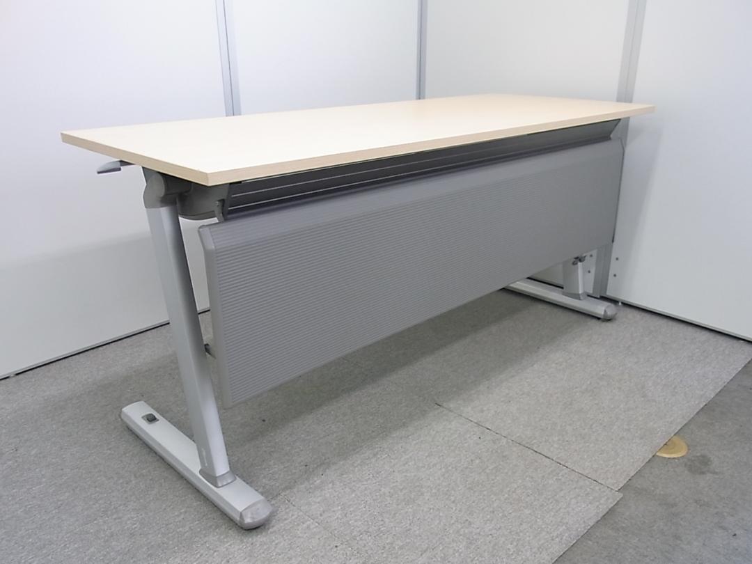 【状態良好】フラップテーブル　スタックテーブル　会議テーブル　幅1500ｍｍ　奥行600ｍｍ■会議やセミナースペースにお勧め！■
                        KT-920
                                    中古
            