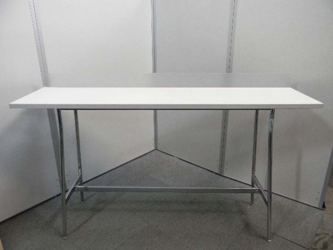 ハイカウンター■　ホワイト　〜アクリルのパネル付〜
                        
                                    中古
            