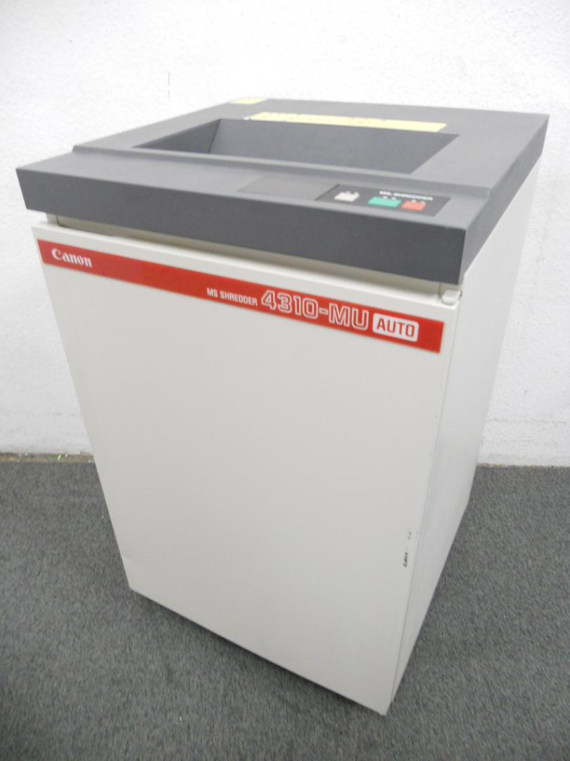 ■A3対応シュレッダー　■ワンカットクロス　■4310MU-AT ■明光商会
                        MSシュレッダー
                                    中古
            