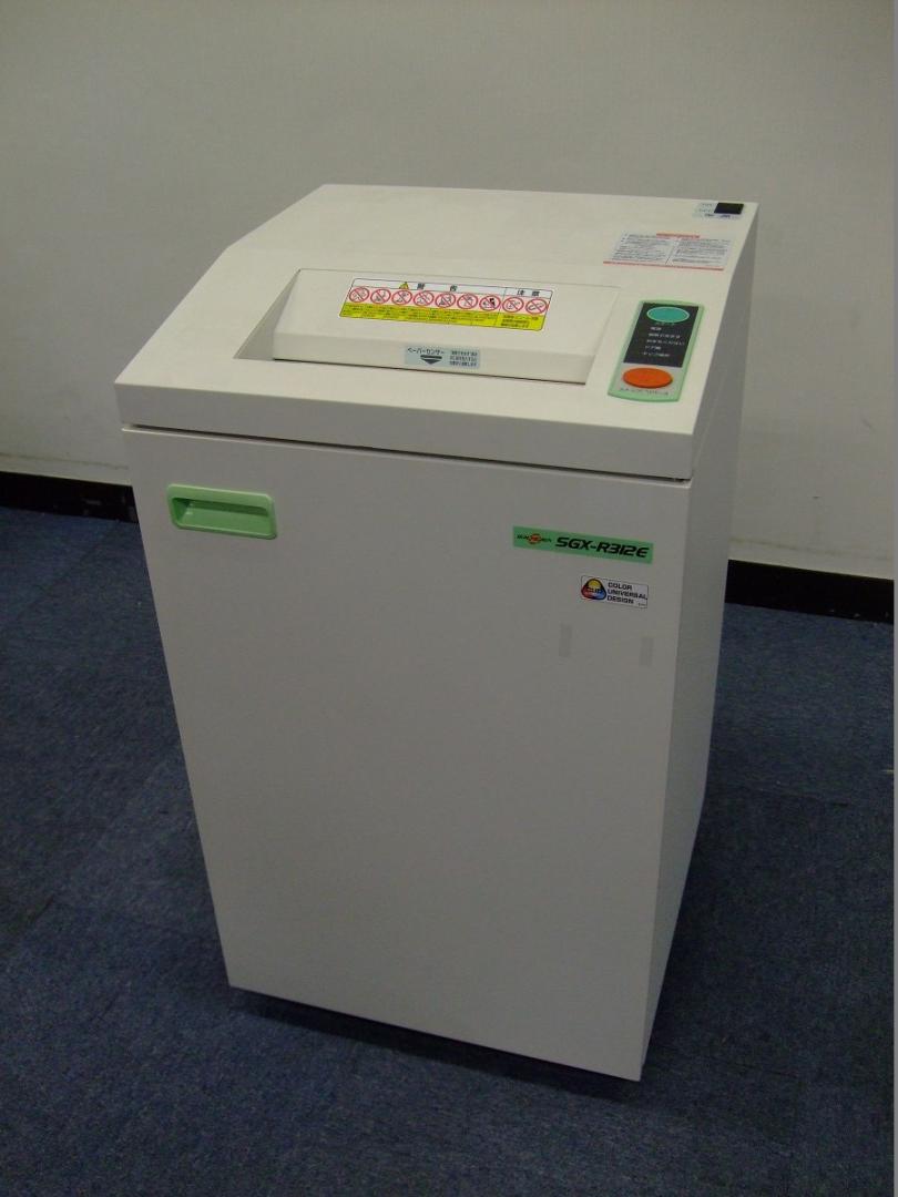 頑丈なオフィス用シュレッダー！他の機種に比べてスイッチ周りの色彩が鮮やかです！
                        SGX-R312E
                                    中古
            