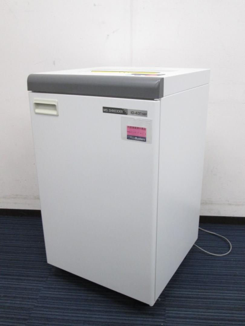 【ID431SEF】スパイラルカットシュレッダー　ホワイト色でオフィスが明るくなります。【中古シュレッダー】	
                        ID431SEF
                                    中古
            