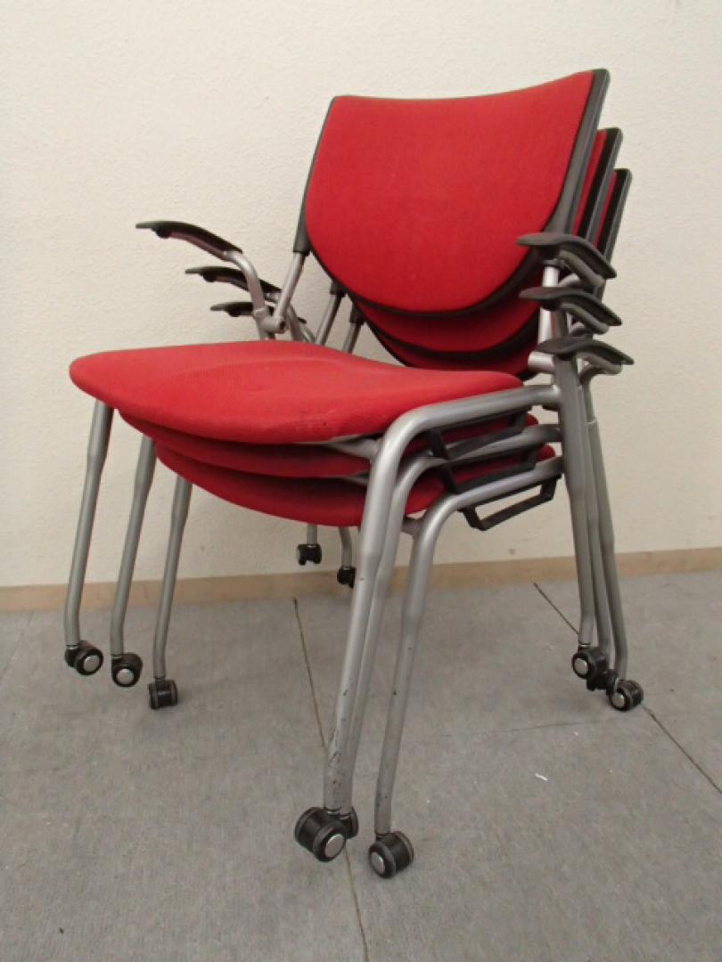 ミーティングチェア｜オカムラ製｜3脚セット｜【セット商品】【おつとめ品】
                        
                                    中古
            