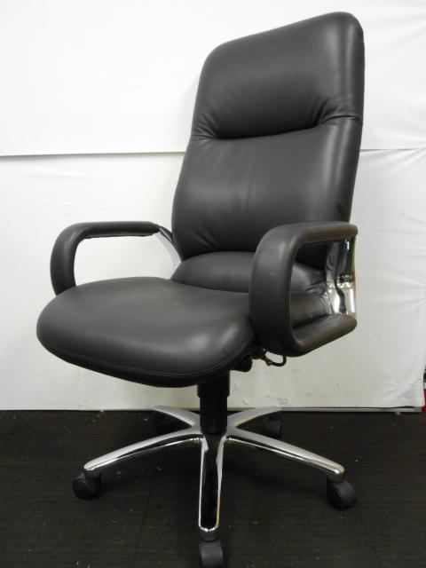 【中古】 CR-G351L コクヨ/KOKUYO 肘付ハイバックチェア 112565