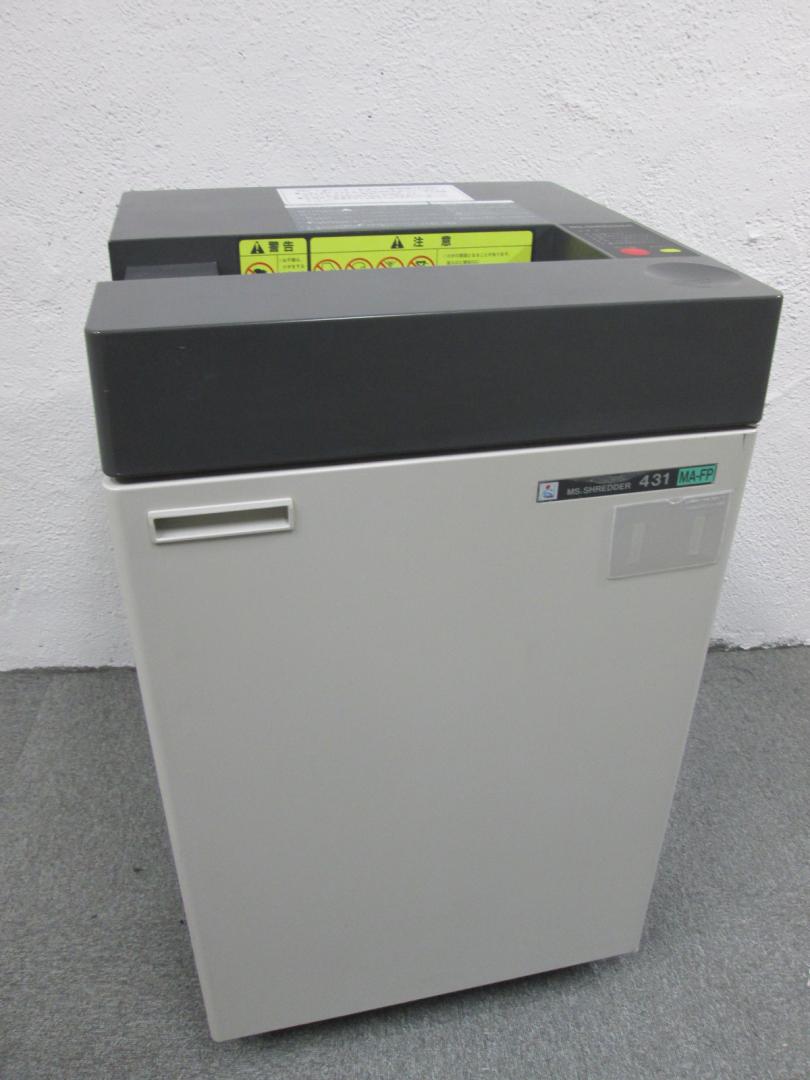 【1台限りの限定特価】オフィスシュレッダー｜スパイラルカット！
                        MS　シュレッダー
                                    中古
            