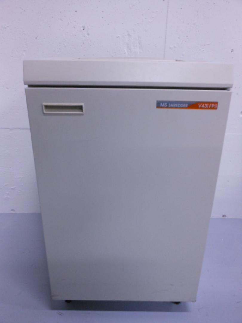 大容量シュレッダー！中古でコスト削減　明光商会｜V431FPS
                        V431シリーズ
                                    中古
            