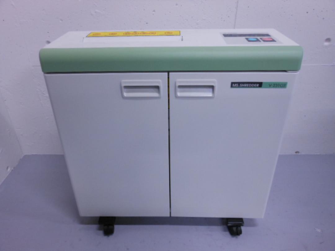中古｜現行機種｜明光商会｜シュレッダー｜V231-CLT｜オフィスタイプ｜人気シリーズ　
                        V231シリーズ
                                    中古
            