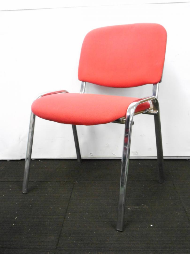 【4脚入荷！状態良好！】スタッキングチェア　レッド　会議用チェア　ミーティングチェア
                        
                                    中古
            