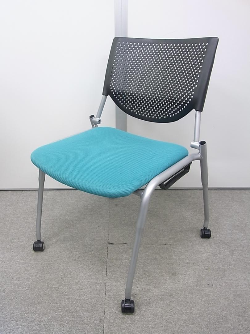 【おつとめ品】】オカムラ製 プロスタックシリーズ ミーティングチェア※キャップ無し【中古　事務用会議チェア　錦糸町店】
                        
                                    中古
            