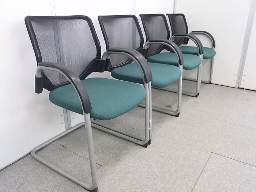 【4脚セット】オカムラ製 ミーティングチェア■Airly エアリ■モスグリーン【錦糸町店厳選商品】
                        
                                    中古
            