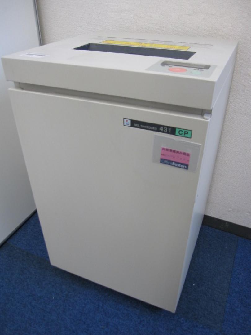 【オフィスシュレッダー】裁断クズを自動的にならすサークルプレス機能付【新品時最大細断枚数45枚！】※中古　シュレッダー
                        MSシュレッダー
                                    中古
            