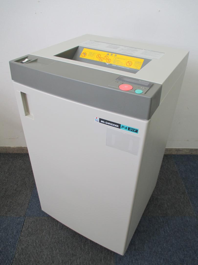 【9月末までの特別価格!!】【A4対応】明光商会製　P431F【スパイラルカット方式】【MSシュレッダー】
                        
                                    中古
            