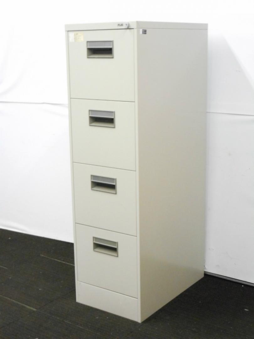 【4台入荷！】A4ファイルキャビネット　4段引出しタイプ　鍵付き
                        
                                    中古
            