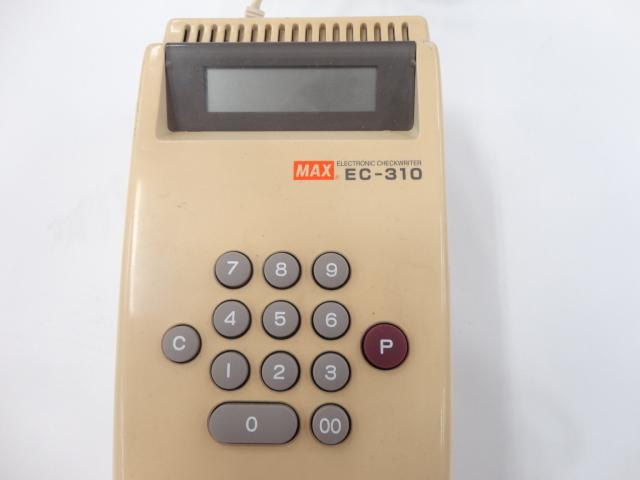 MAX EC-310　チェックライター
