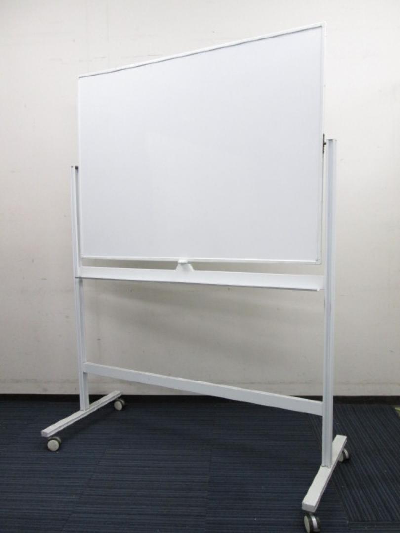 【片面タイプ】ホワイトボード脚付き　マグネット使用可能【白板】	
                        
                                    中古
            