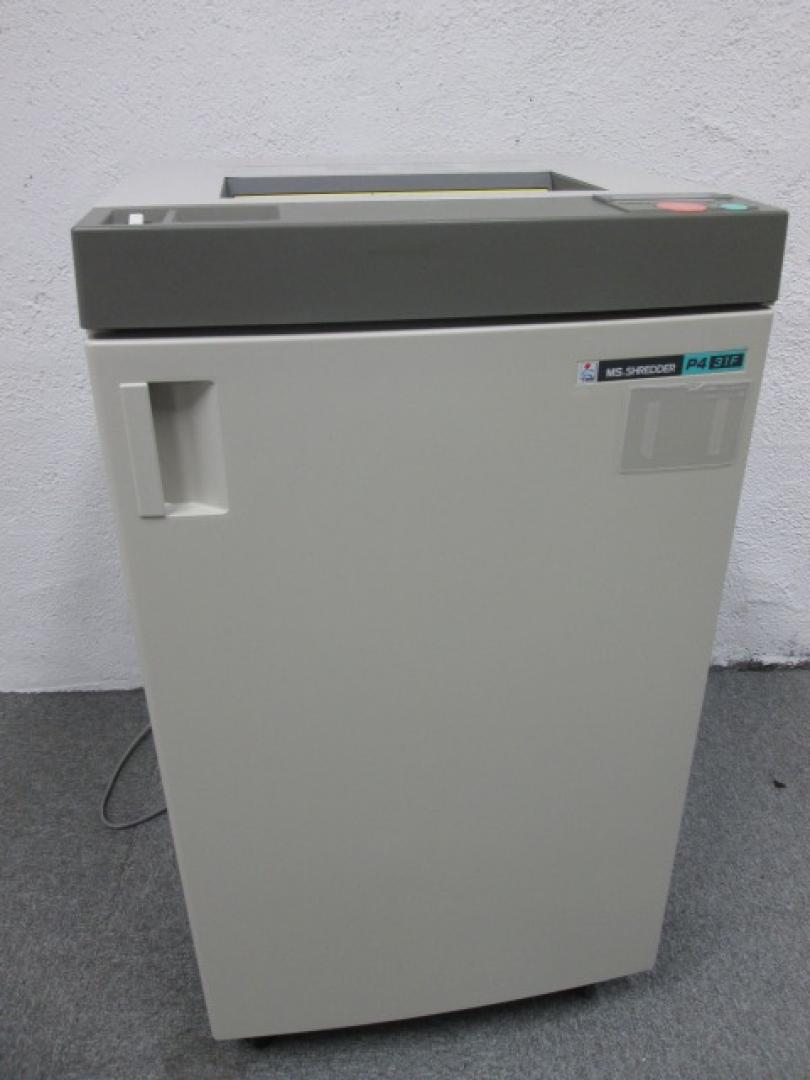 【同時裁断20枚】オフィスシュレッダー｜A3対応
                        P4　31F
                                    中古
            