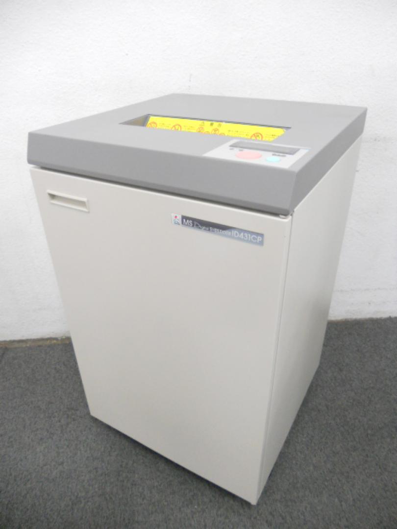 【最大45枚細断！】■スパイラルカットシュレッダー（A3用紙対応）　■明光商会　■MSシュレッダー　■ID431CP
                        MSシュレッダー
                                    中古
            