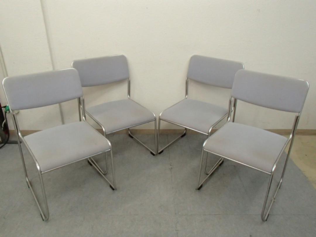 スタッキングチェア｜重ねて収納｜椅子|4脚セット
                        
                                    中古
            