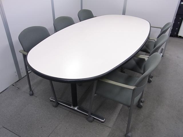 【中古】 オカムラ/okamura ミーティングテーブル（会議机） 118911