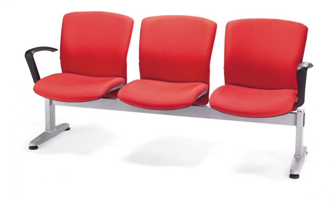 【定番】ロビーチェア　３人用　肘つき
                        LC-600
                                    新品
            