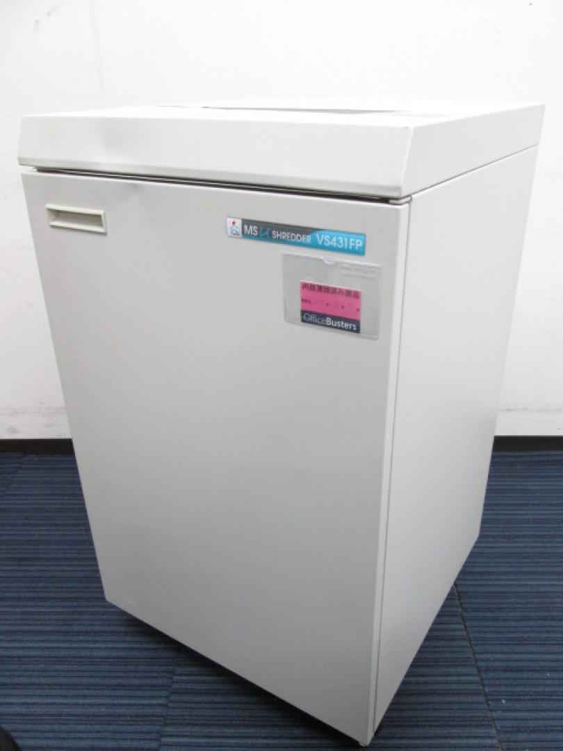 ※マイナンバー対策にも!!※【全国配送OK/ちょっと訳アリ】明光商会製　中古シュレッダー　VS431FP【新品時最大細断枚数：17枚 】
                        VS431FP
                                    中古
            