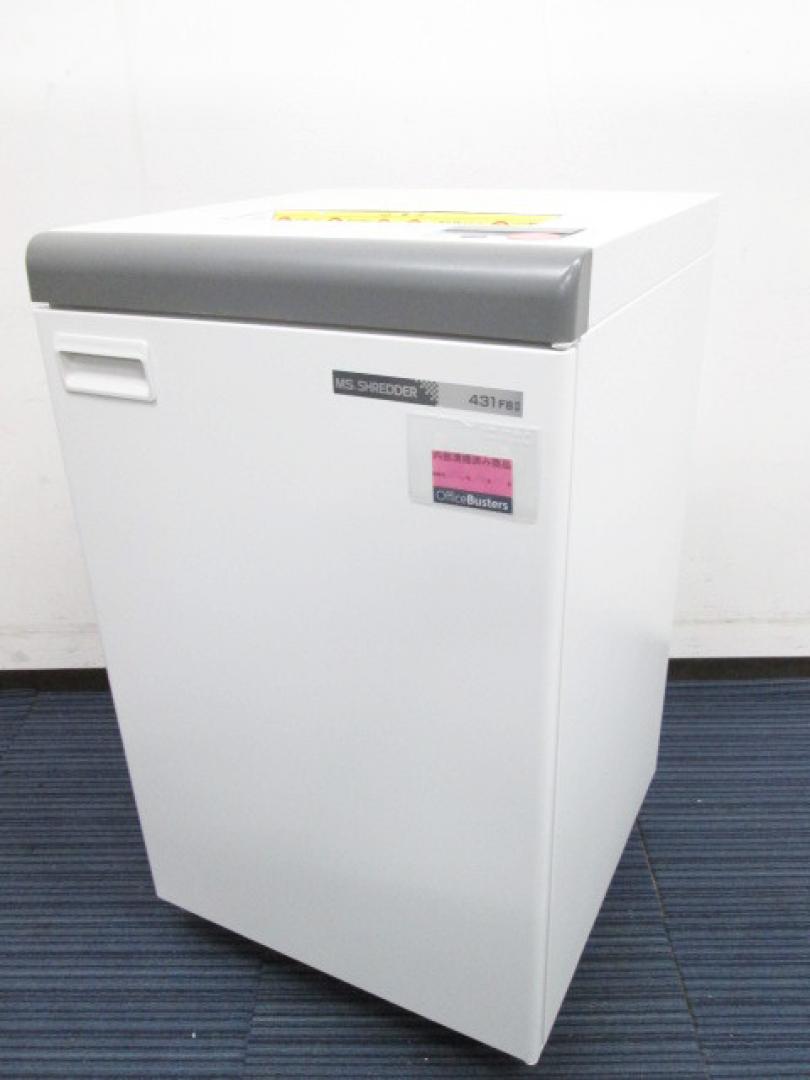 【2008年製】スパイラルカット｜オフィスシュレッダー｜MS-431FBⅡ｜A3対応【状態良好】【中古シュレッダー】	
                        MS-431FBⅡ
                                    中古
            