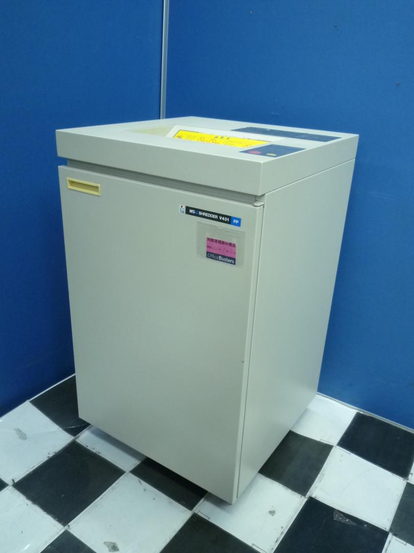 【シュレッダー定番のアレ】快適な裁断作業に必要な商品■徹底したシュレッダー技術の結晶■埼玉店おすすめシュレッダー
                        ＭＳＵシュレッダー
                                    中古
            