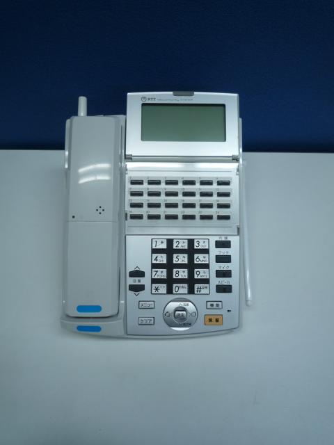 【中古】 カールコードレス電話機（αNX） NTT 電話機 121539