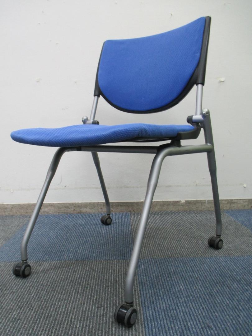 【スタッキングチェア】　オカムラ製　【ミーティングチェア】【会議チェア】
                        
                                    中古
            