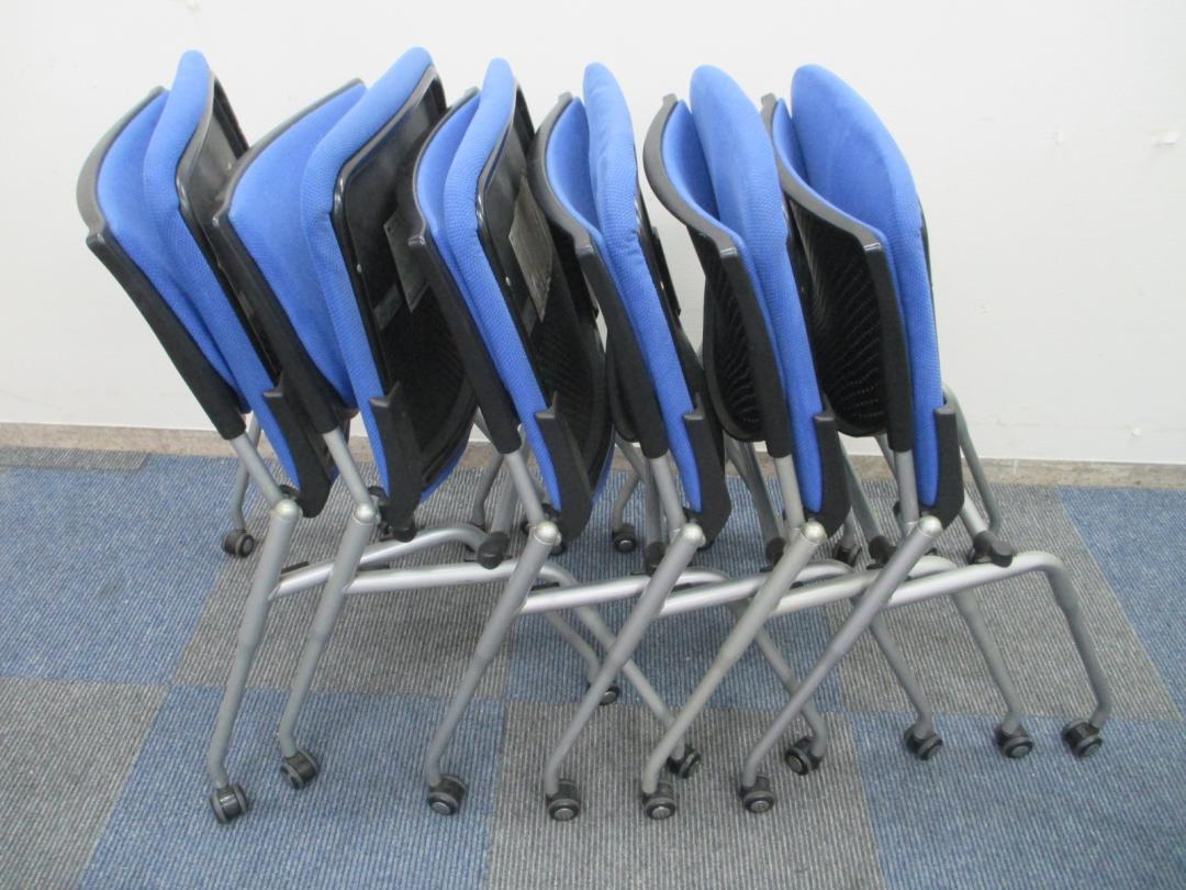 【6脚セット商品】【スタッキングチェア】　オカムラ製　【中古】【会議チェア】	
                        
                                    中古
            