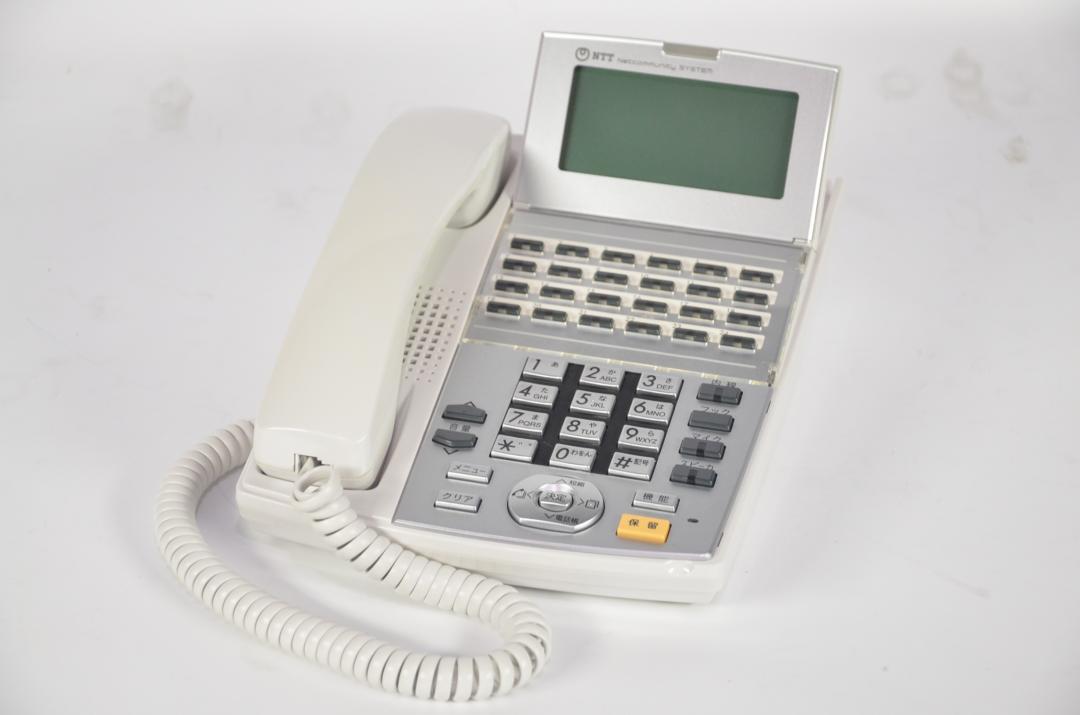 【中古】αNX NX-<24>STEL-<1><W> NTT 電話機 121687