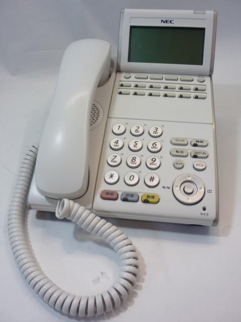 DTL-24D-1D(WH)TEL NEC AspireX DT300 24ボタンデジタル多機能電話機(WH)　ビジネスフォン