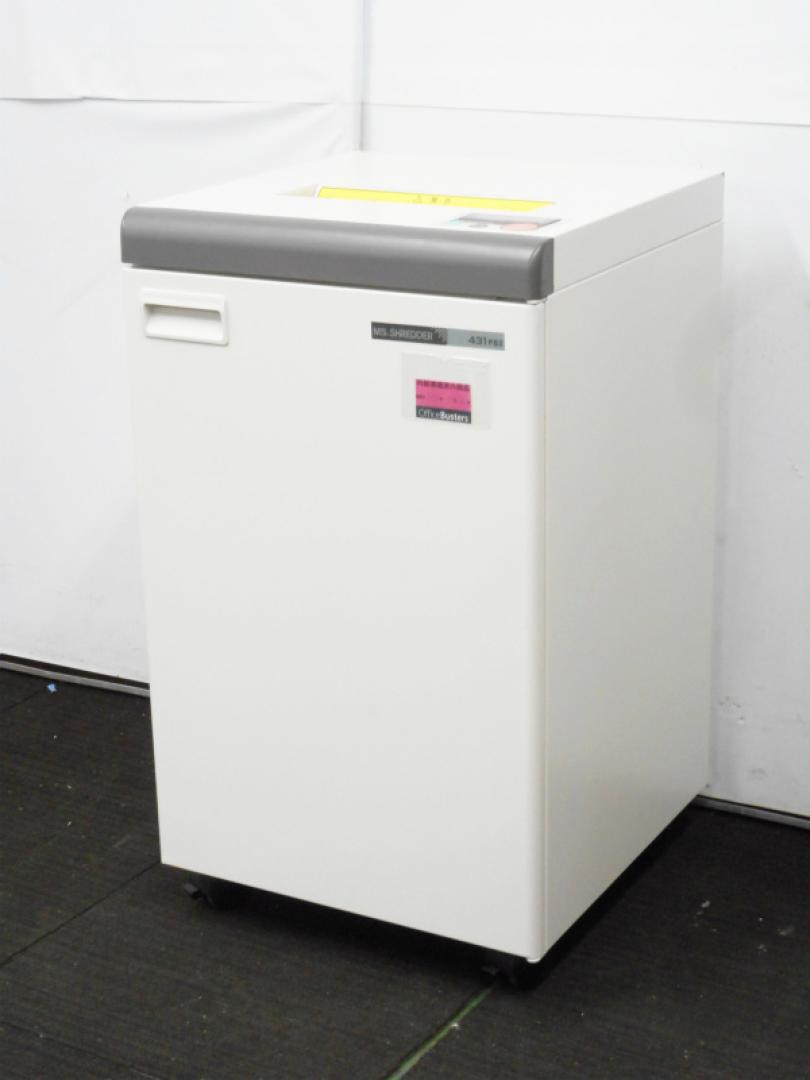【状態良好】Ａ3対応　中古ビジネスシュレッダー　最大同時裁断20枚　431FBⅡ　
                        431FBⅡ
                                    中古
            