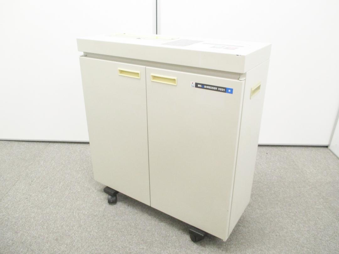 【人気のスリムタイプシュレッダー！】■明光商会製  ■オフィス用シュレッダー ■MS　V-231 ■裁断くずの詳細はクリックしてご確認ください！
                        MS-V4310CF
                                    中古
            
