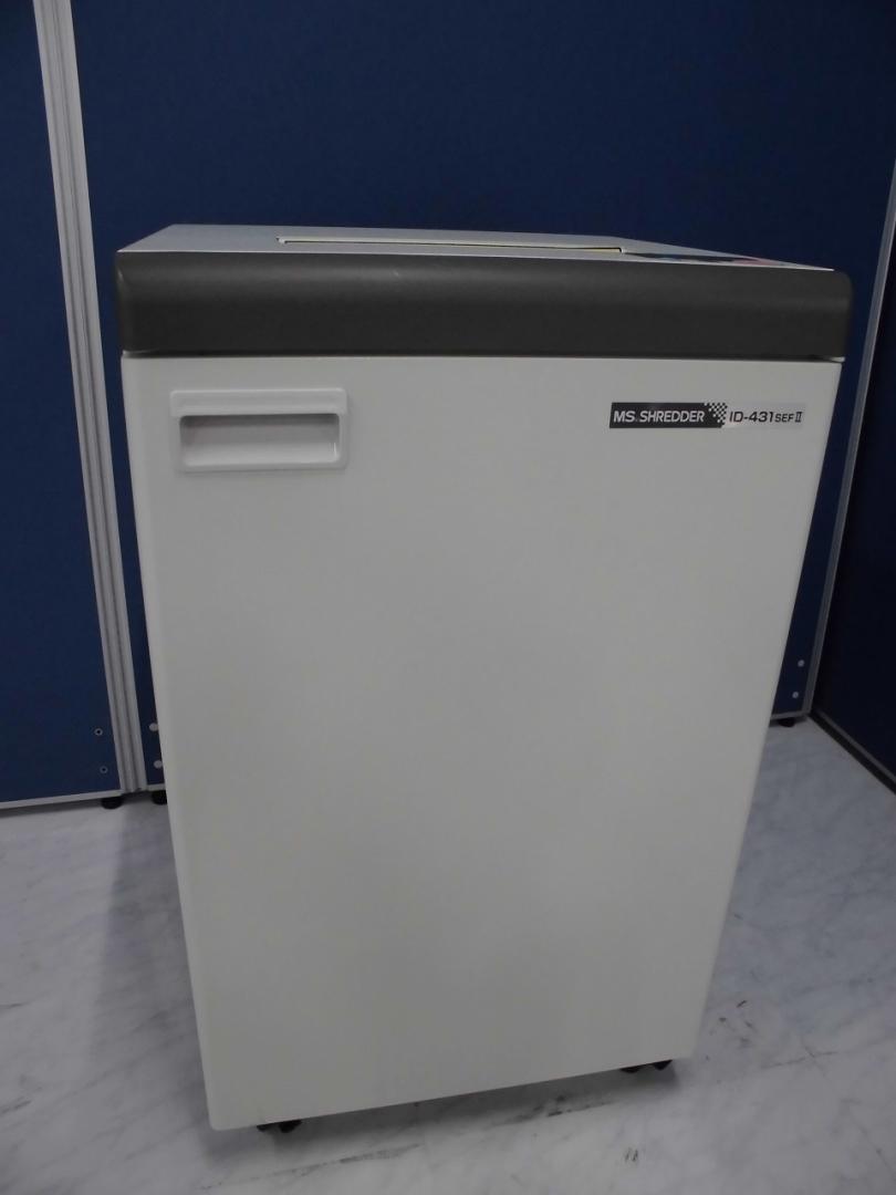 【最大裁断枚数55枚】明光商会オフィスシュレッダー｜ID431SEFⅡ【動作良好◎】
                        
                                    中古
            